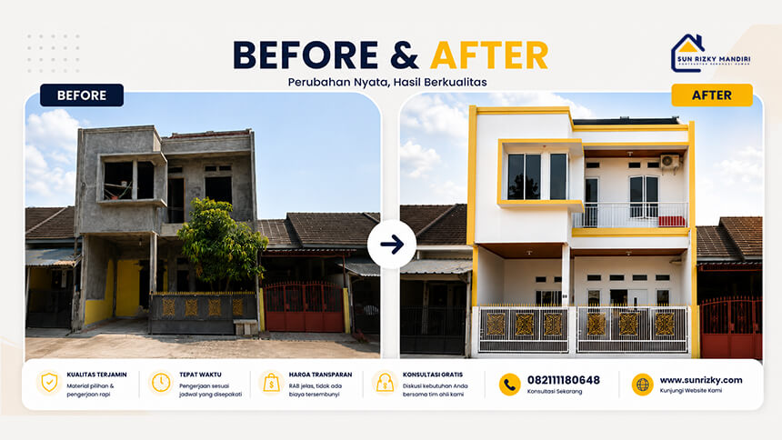 Jasa Renovasi Rumah Depok Cinangka Sawangan